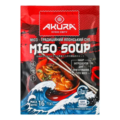 Набір Akura 16 г д/місо супу