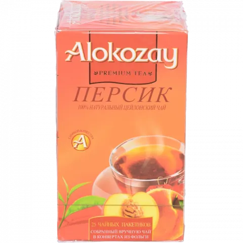 Чай Алокозай 25 шт. з персиком
