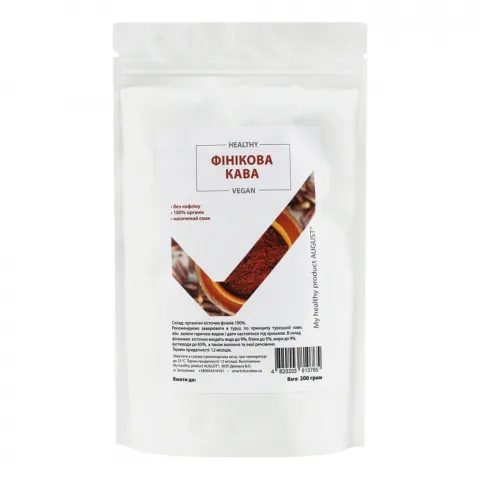 Кава My healthy product AUGUST 200 г Фінікова