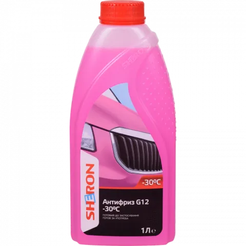 Антифриз Sheron G12 -30C 1 л
