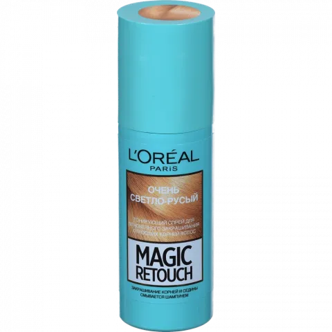 Спрей д/волосся L`Oreal 75 мл Magic Retouch дуже-дуже світло-русявий