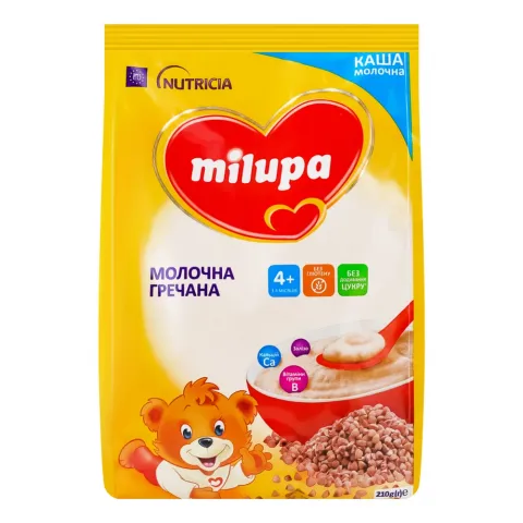 Каша Milupa 210 г мол. гречана 4+ міс.