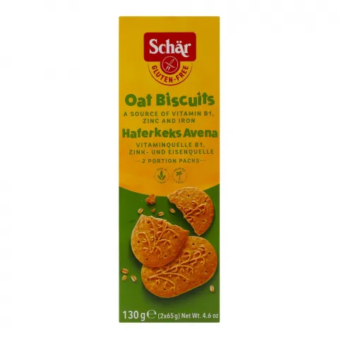 Печиво Dr. Schaer 130 г Avena вівсяне без глютену