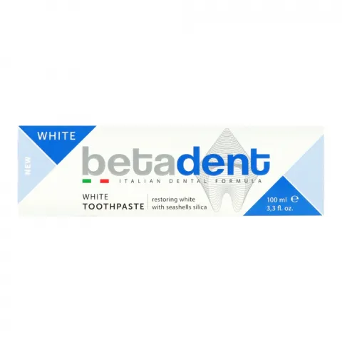 Зуб. паста Betadent 100 мл White