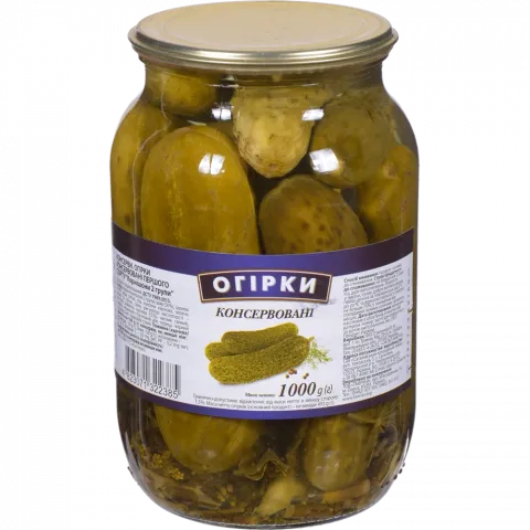 Конс Огірки 1 л /СКО