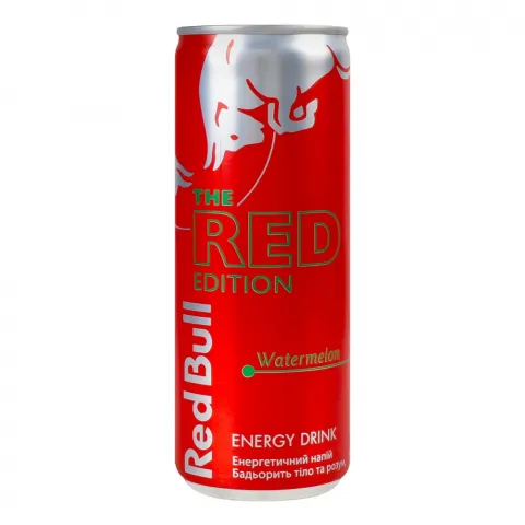 Напій б/алк. Red Bull 0,25 л з/б Кавун