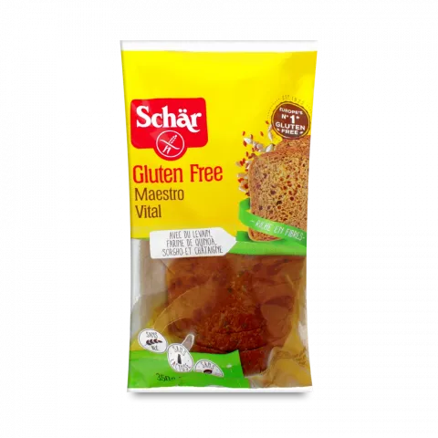 Хліб Dr.Schar 300 г Maestro Vital багатозерновий без глютену