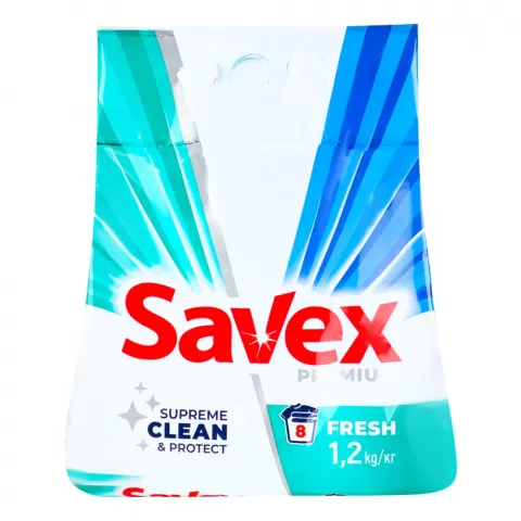 Порошок Savex 1,2 кг автомат 2in1 Fresh И299