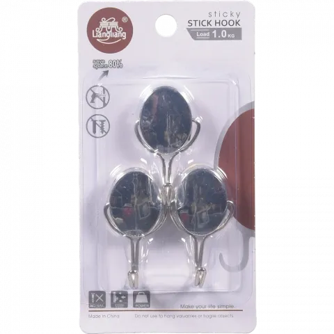 Набiр гачкiв пласт. 3 шт. 1 кг арт. 8118 И007
