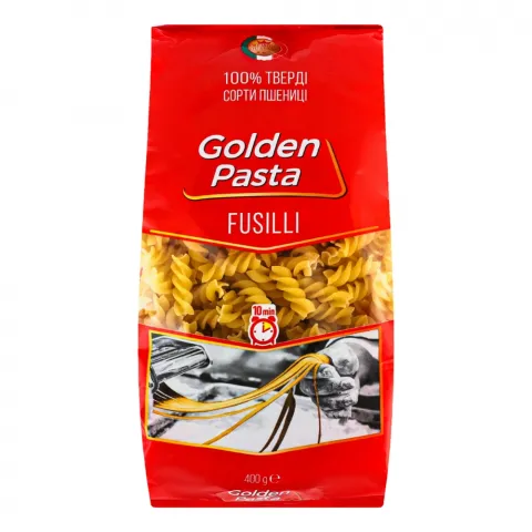 Макарони Golden Pasta 400 г Спіралька