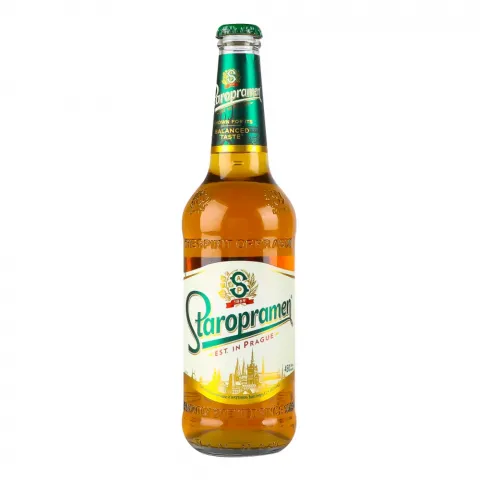 Пиво Старопрамен 0,45 л скл.
