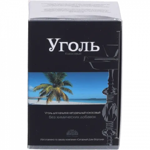 Вугілля д/кальяну 12 шт. Кокосове