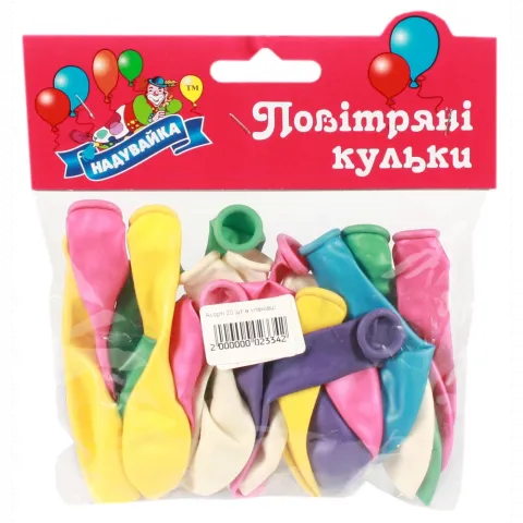 Повітр. кулька асорті (20)