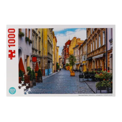 Іграшка пазл DGT-PUZZLE 1000 ел. Вуличками Львова TRFL_UA/5