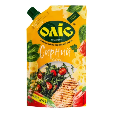 Соус Оліс 180 г д/пак. Сирний