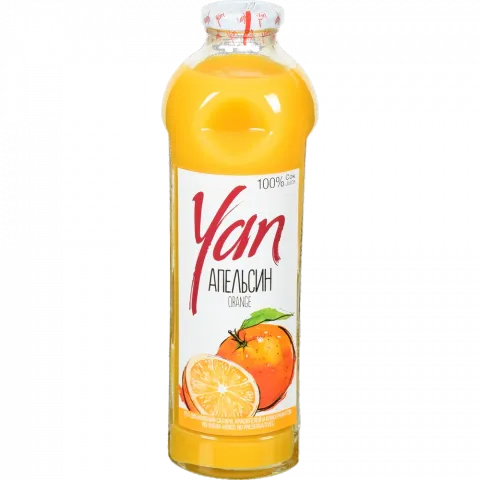 Сік Yan 0,93 л Апельсиновий б/цукру