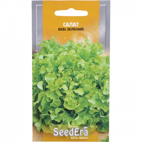 Насіння Seedera Салат Бебі зелений (листовий) 1 г