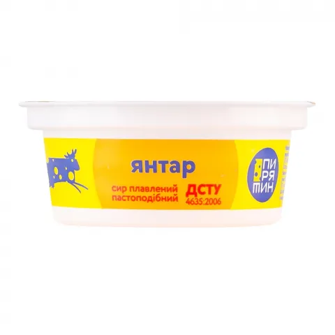 Сирок Пирятин плавл. 90 г стак. Янтарний