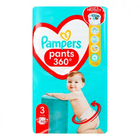 Підг.-трусики Pampers Pants Midi 62 шт. (6-11 кг)