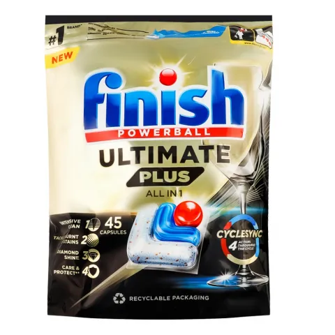 Капсули Finish д/ ПММ Ultimate Plus All in 1 45 шт.