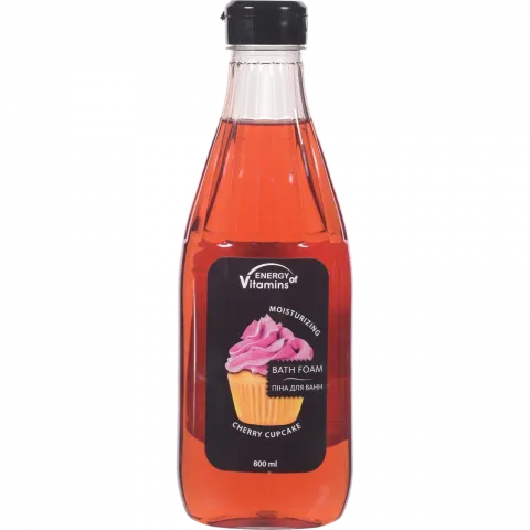 Піна д/ванн Смачні секрети 800 мл Cherry cupcare