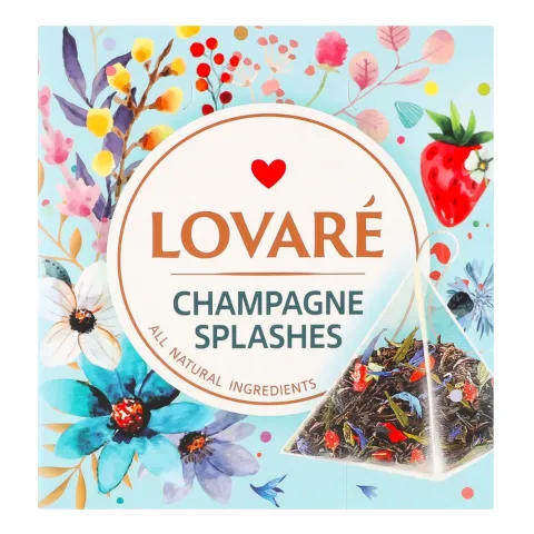 Чай Lovare 15 шт. Бризки шампанського