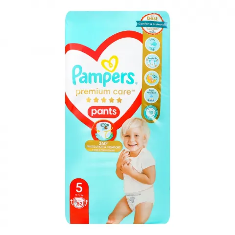 Підг.-трусики Pampers Premium Care Pants 52 шт. Junior Джамбо Плюс (12-17 кг)