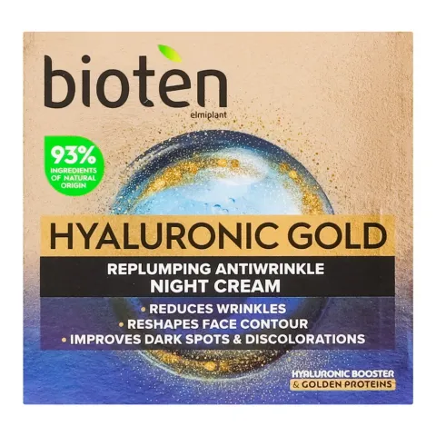 Крем д/обличчя Bioten 50 мл ніч. Hyaluronic Gold