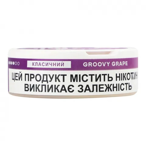 Нікотинові подушечки Velo Groovy Grape класичний
