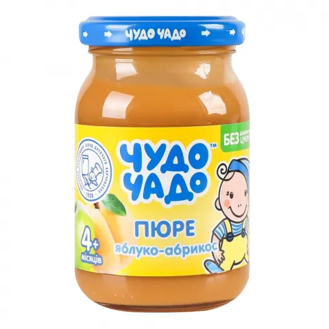 Пюре Чудо-Чадо 170 г яблуко, абрикоса