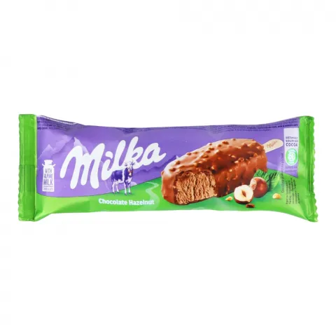 Морозиво Milka 69 г шок. з крихтами лісового горіху
