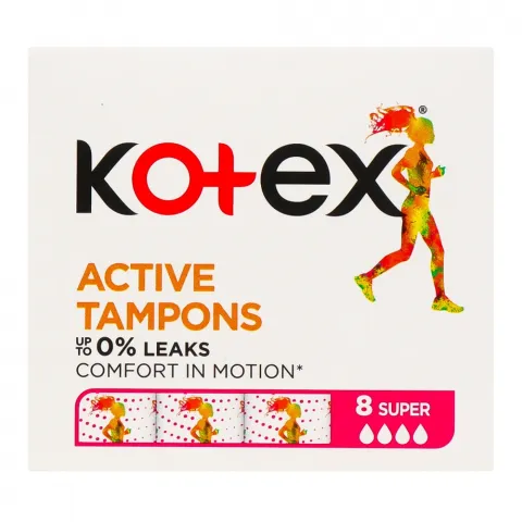 Тампони Kotex 8 шт. Active Super