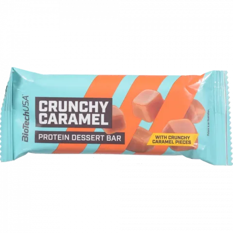 Батончик Biotech Protein Dessert Bar 50 г Хрустка карамель