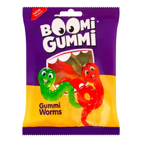 Жувальні цукерки Boomi Gummi 70 г Worms