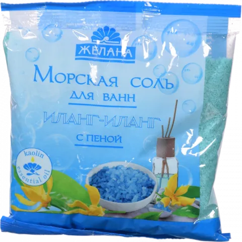 Сіль д/ванн Желана з піною 500 г іланг-іланг
