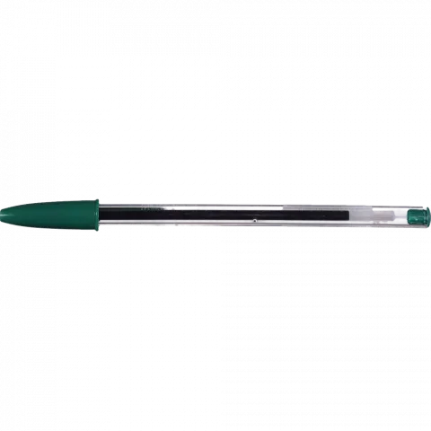 Ручка кульк. BIC Crystal Баркод зел.