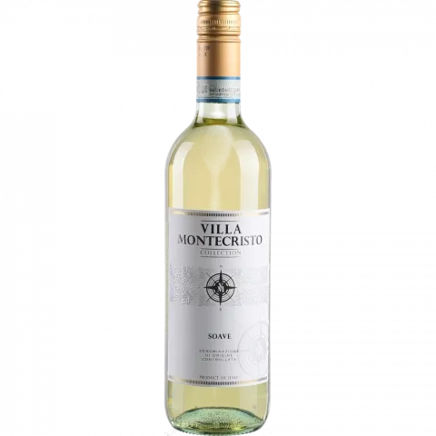 Вино VILLA MONTECRISTO Соаве 12 0,75 л біле сух. (Італія)