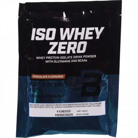 Протеїн Biotech IsoWhey Zero Lactose Free 25 г шоколад