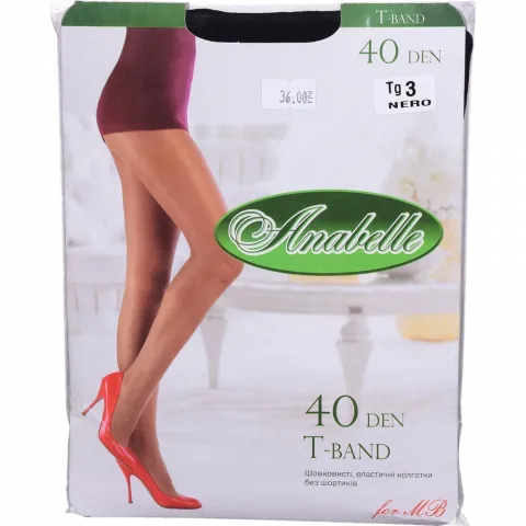 Колготки ANABELLE T-band 40 Nero 3