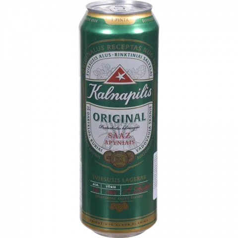 Пиво Калнапіліс 0,5 л з/б Original
