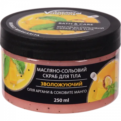 Скраб д/тіла Energy of Vitamins 250 мл зволожуючий Олія аргани та соковите манго