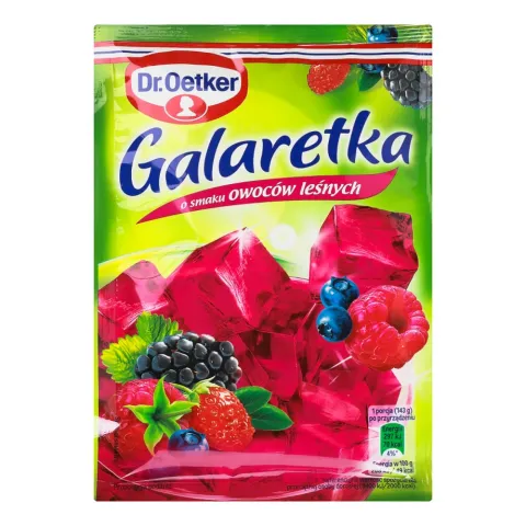 Желе Др.Оеткер Galaretka 72 г зі смаком лісових ягід