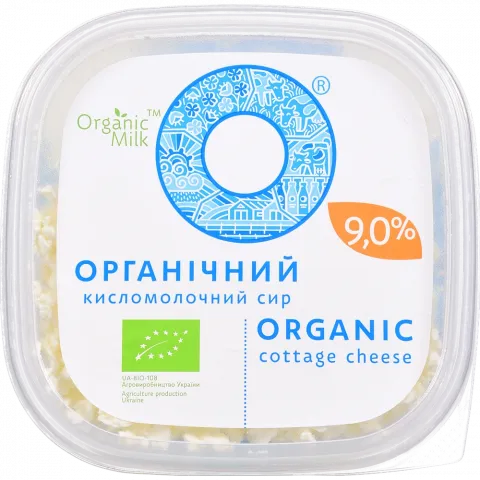 Сир кисломолоч. Organic Milk органіч. 9 300 г
