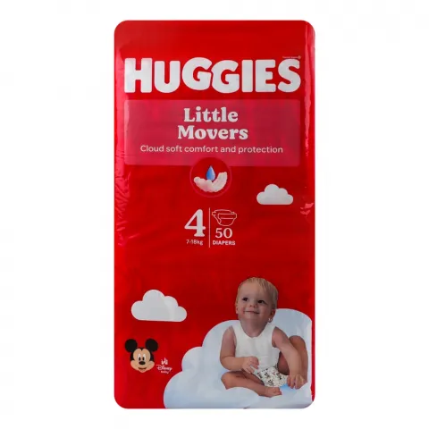 Підг. Huggies 50 шт. Ультра Комфорт 4 унісекс (7-18 кг)