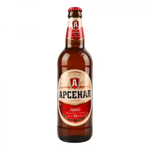 Пиво Арсенал 0,5 л скл. Міцне