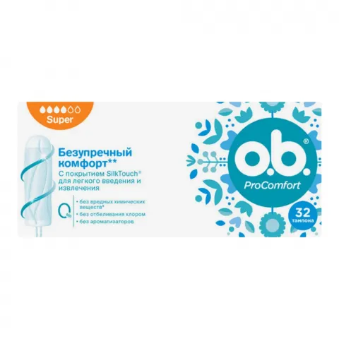 Тампони OB 32 шт. Pro Comfort Super