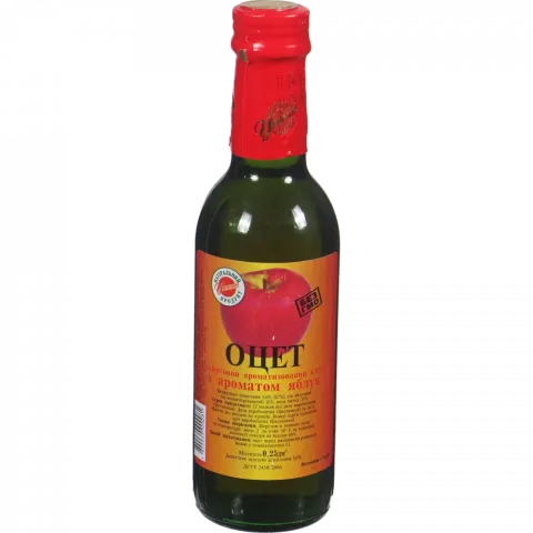 Оцет Унікон 0,250 л скл. 6 Яблучний
