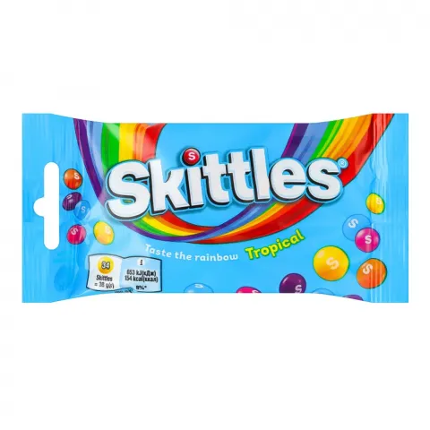 Цукерки Skittles 38 г жув. Tropical