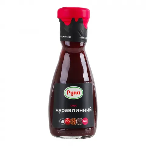Соус Руна 240 г Журавлинний