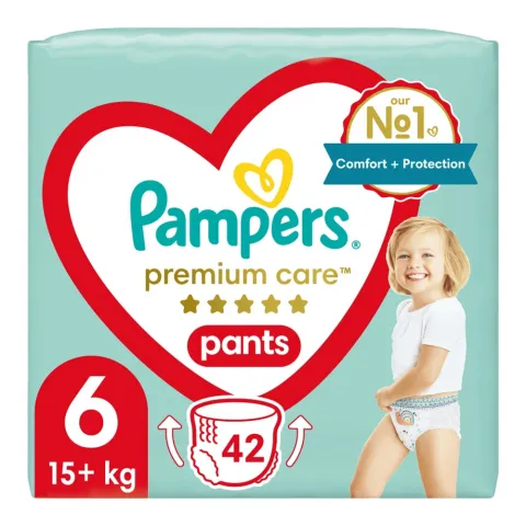 Підг.-трусики Pampers Premium Care Pants 42 шт. Giant (15+ кг)